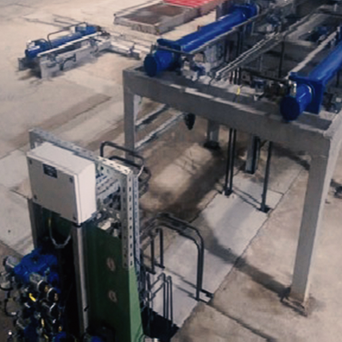 18 Ton/Saat kapasiteli Isıl işlem Temper Fırını Hidrolik Sistemi Tasarımı