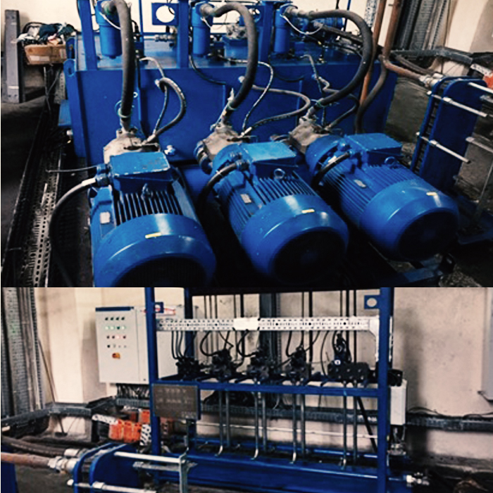 100 Ton Metal Ergitme Pota Ocağı Oransal Kontrollü Hidrolik Sistem Tasarımı