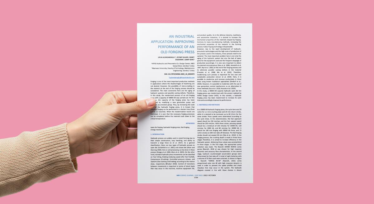 Eski Dövme Presinin Performansının Artırılması: Endüstriyel Uygulama